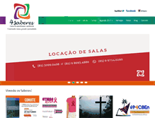 Tablet Screenshot of 4saberes.com.br